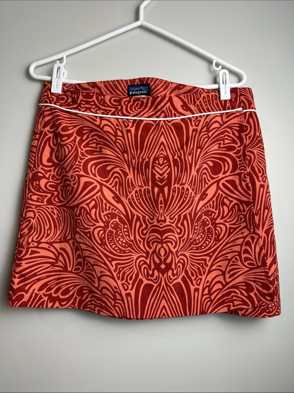 Patagonia Nylon wrap Mini Skirt camping hiking outdoor hippie granola girl